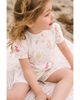 Pehr Pehr Girls' Short Puff Sleeved Romper - 3