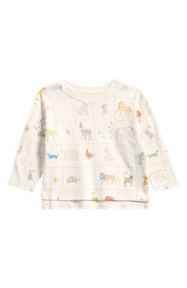 Pehr Pehr Kids' Drop Shoulder Organic Cotton Graphic T-Shirt