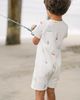 Pehr Pehr Kids' Patch Pocket Organic Cotton Romper - 4