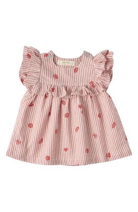 Pehr Pehr Kids' Ruffle Organic Cotton Seersucker Dress