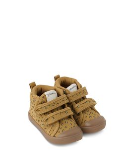 Pehr Pehr Unisex Field Trip Spotted Canvas High Top Sneakers Toddler, Little Kid