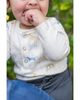 Pehr Pehr Unisex Henley One Piece Bodysuit - 4
