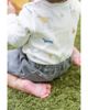Pehr Pehr Unisex Henley One Piece Bodysuit - 5