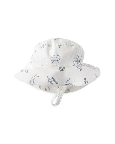Pehr Pehr Unisex Life Aquatic Cotton Bucket Hat
