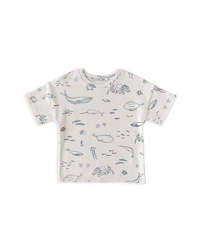 Pehr Pehr Unisex Life Aquatic Print Tee