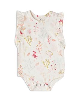 Pehr Pehr Unisex Short Sleeved Flutter One Piece Bodysuit