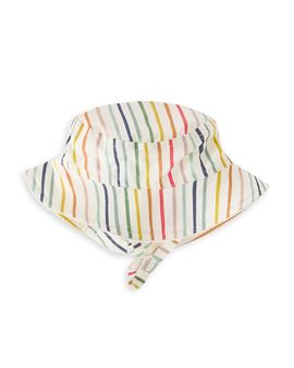 Pehr Pehr Unisex Stripes Away Rainbow Bucket Hat