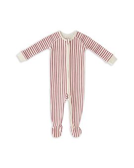Pehr Pehr Unisex Stripes Away Ribbed Footie Sleeper