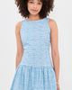 Peixoto Peixoto Addison Mini Dress Blue Breeze Plaid - 3