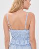 Peixoto Peixoto Amelia Top Cloud Blue Gingham - 3