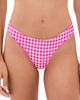 Peixoto Peixoto Brooke Bikini Bottoms Candy Gingham - 1