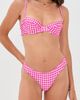 Peixoto Peixoto Brooke Bikini Bottoms Candy Gingham - 5