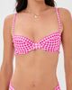 Peixoto Peixoto Brooke Bikini Top Candy Gingham - 3