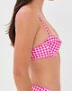 Peixoto Peixoto Brooke Bikini Top Candy Gingham - 5
