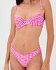 Peixoto Peixoto Brooke Bikini Top Candy Gingham - 6