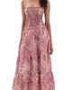 Peixoto Peixoto Clementine Maxi Dress Burgundy Blush - 1