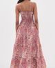 Peixoto Peixoto Clementine Maxi Dress Burgundy Blush - 3