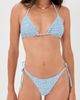 Peixoto Peixoto Fifi Bikini Top Blue Breeze Plaid - 6