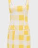 Peixoto Peixoto Margot Mini Dress Sunny Gingham - 2