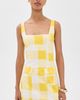 Peixoto Peixoto Margot Mini Dress Sunny Gingham - 3