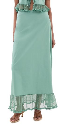 Peixoto Peixoto Odette Maxi Skirt Eucalyptus