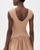 Peixoto Peixoto Sophia Mini Dress Chestnut - 3