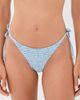 Peixoto Peixoto Tonie Full Bikini Bottoms Blue Breeze Plaid - 3