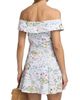 Peixoto Women's Adeline Floral Off-the-Shoulder Minidress - 5