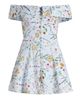 Peixoto Women's Adeline Floral Off-the-Shoulder Minidress - 8