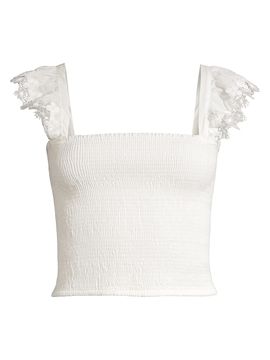 Peixoto Women's Mariel Smocked Tank Top