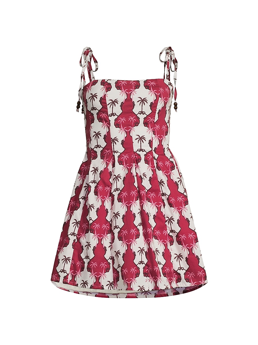 strapless floral mini dress Strapless 3D Floral A-Line Mini Dress by Badgley Mischka