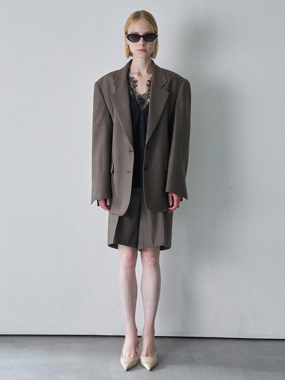 pelote CAMPORE PURE WOOL JACKET (Brown)