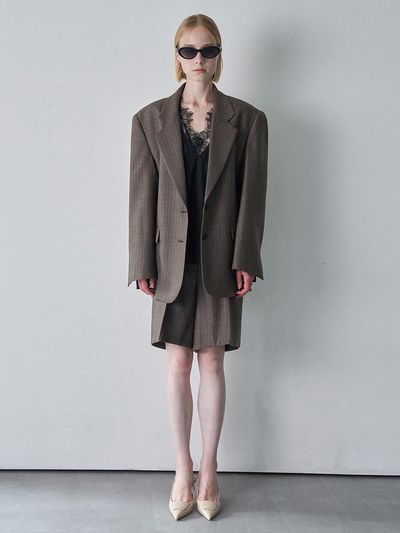 pelote CAMPORE PURE WOOL JACKET (Brown)