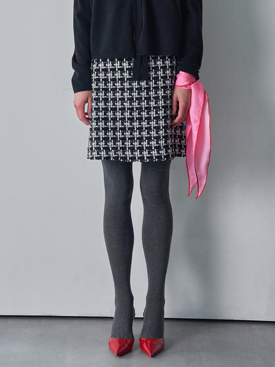 pelote CAMPORE TWEED SKIRT (Black)