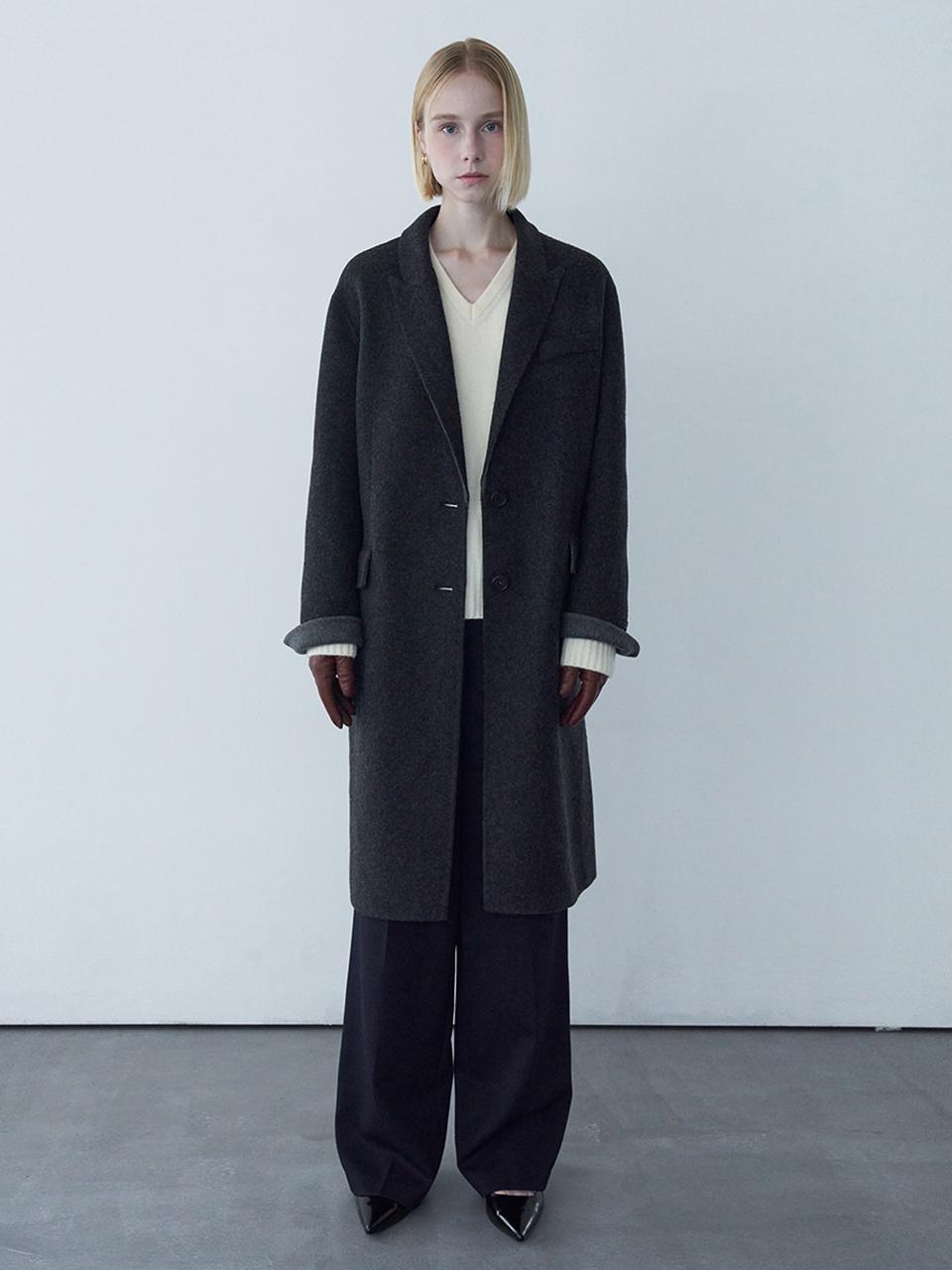 pelote TESSUTI CASHMERE BLEND WOOL HANDMADE COAT