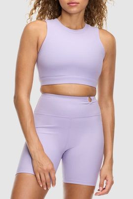 Peloton Peloton Cadent Super Crop Cutout Tank