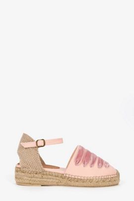 Penelope Chilvers Low Mary Jane Dali Espadrille Flats