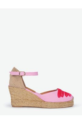 Penelope Chilvers Mary Jane Dali Espadrille Wedges