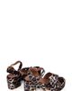 Penelope Chilvers Penelope Chilvers Azalea Leopard Velvet Platform Sandal - 3