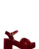 Penelope Chilvers Penelope Chilvers Azalea Velvet Platform Sandal - 2