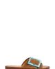 Penelope Chilvers Penelope Chilvers Biarritz Buckle Leather Slide Sandal - 1