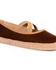 Penelope Chilvers Penelope Chilvers Chico Velvet Espadrille Flat - 1