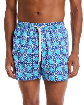 Peninsula Swimwear Peninsula Swimwear 5.5 Drawstring Swim Shorts in Grotta Azzurra 1