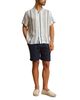 Peninsula Swimwear Peninsula Swimwear Striped Linen Bowling Shirt - 2