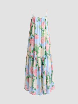 Peony Women's Enamour Floral Gathered Midi Dress