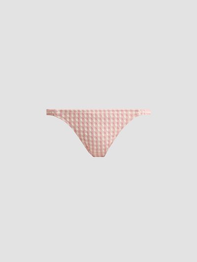 Peony Women's Enamour Holiday Gingham Bikini Bottom