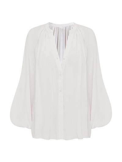 Peony Women's Tapestry Essential Cotton-Silk Shirt