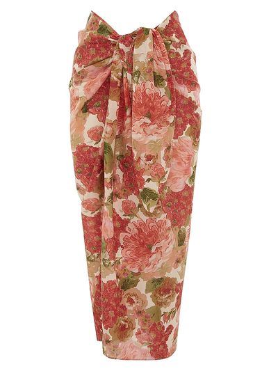 Peony Women's Tapestry Floral Cotton Sarong