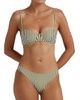 Peony Women's Tapestry Lover Striped Balconette Bikini Top - 3