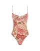 Peony Women's Tapestry Quintessential Floral One-Piece Swimsuit - 4